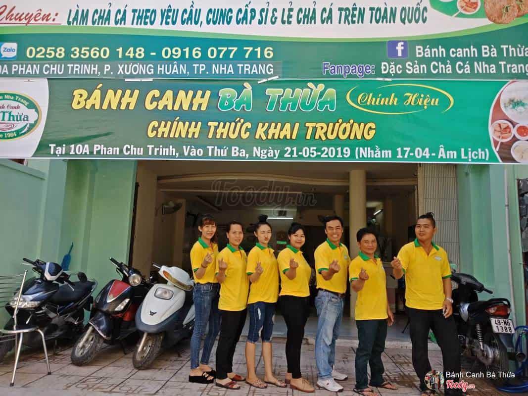 bánh canh bà thừa ở nha trang