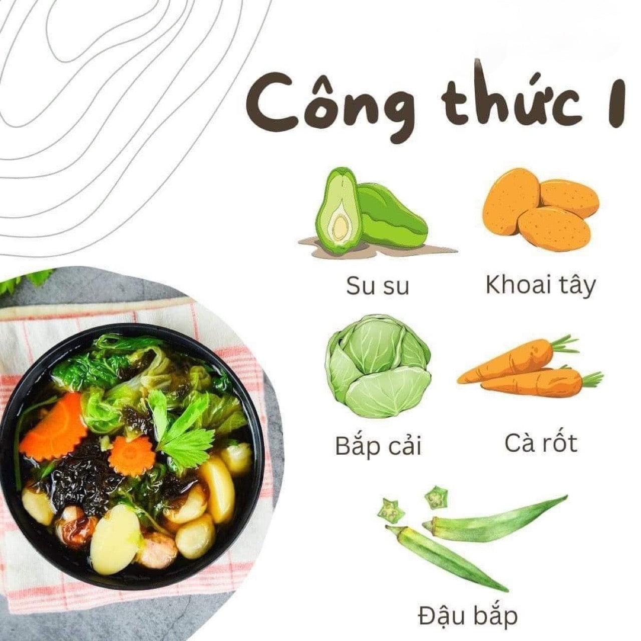 Cách nấu nước dashi rau củ cho bé ăn dặm kiểu Nhật ngon đơn giản bổ dưỡng