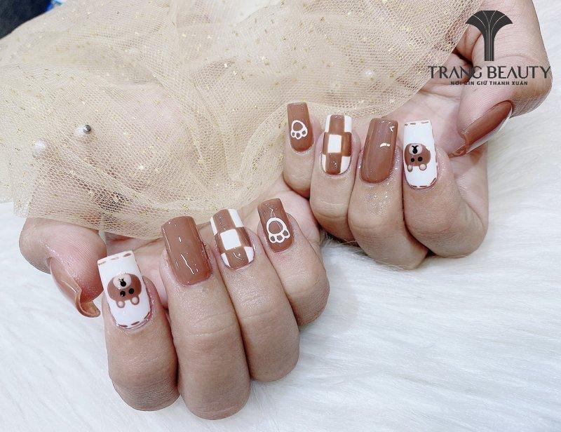 Những mẫu Nail móng ngắn đáng yêu