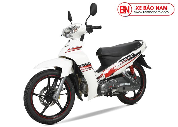 Xe máy 50cc Sirius RC Halim màu Trắng Mới nhất