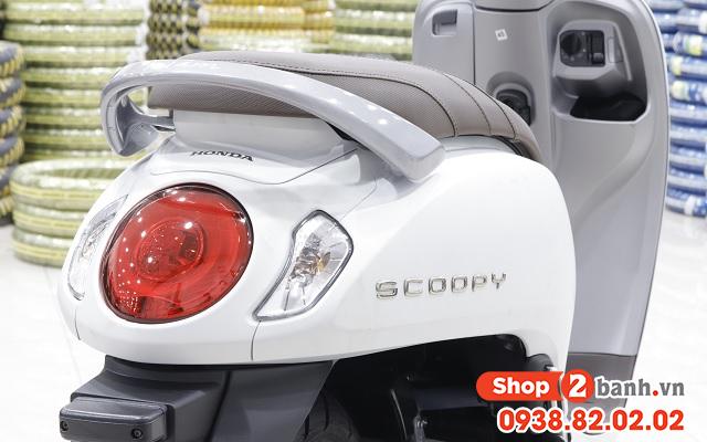 Xe honda scoopy smartkey trắng mâm đông 2022 nhập khẩu indo - 5