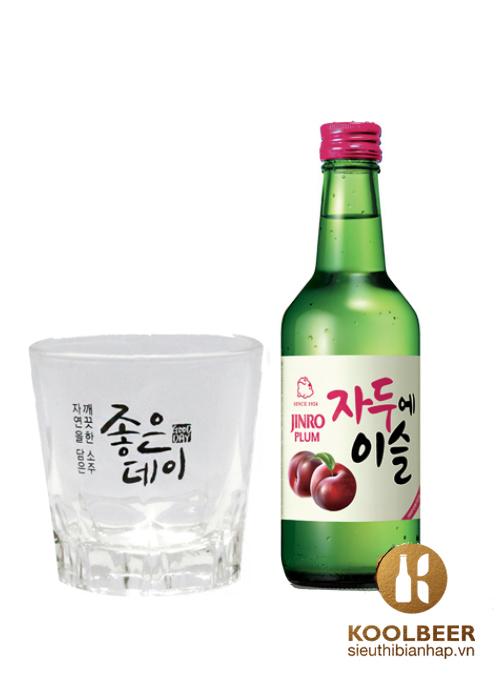 7. Rượu-Jinro-Soju-Plum-13-Chai-360ml-Thùng-20-Chai