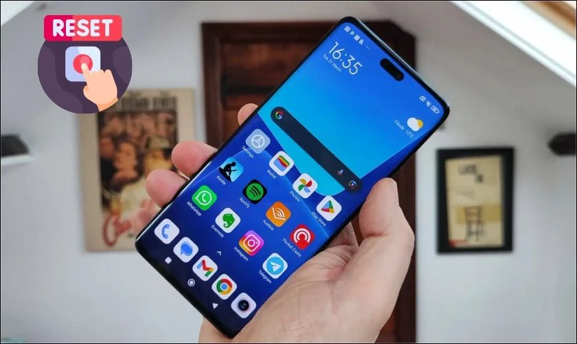 Reset để xử lý nhanh một số lỗi trên điện thoại Xiaomi