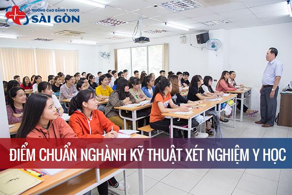 Điểm chuẩn ngành Xét nghiệm Y học năm 2023