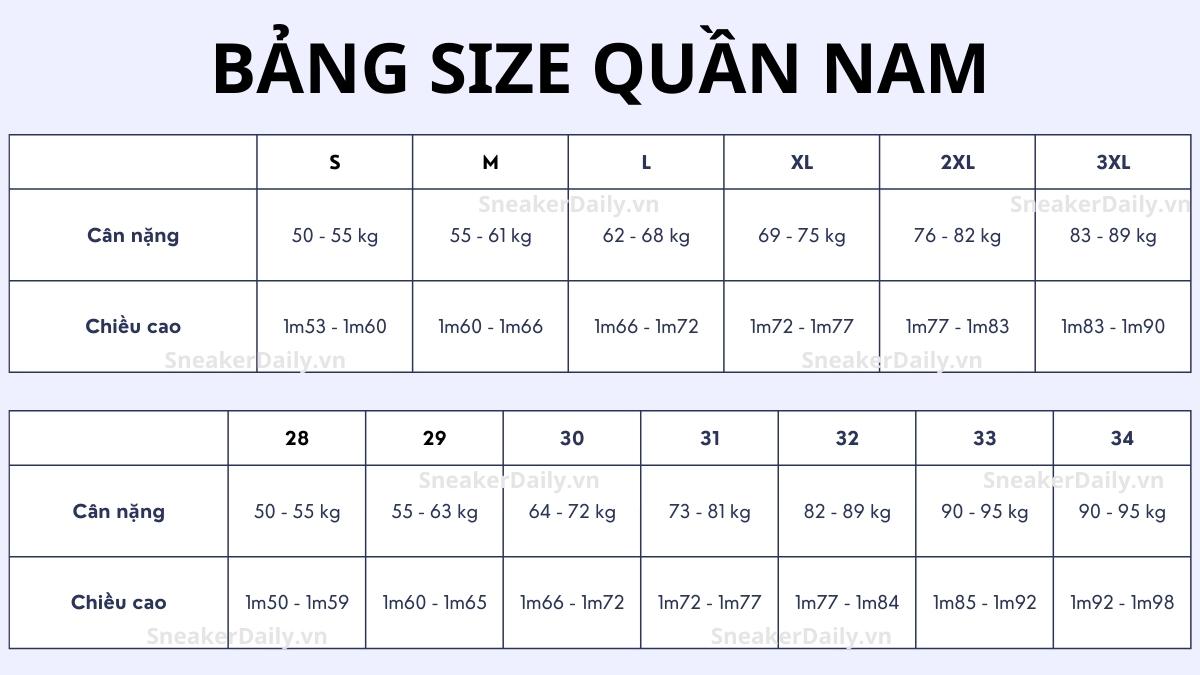 bảng size quần nam https://sneakerdaily.vn/