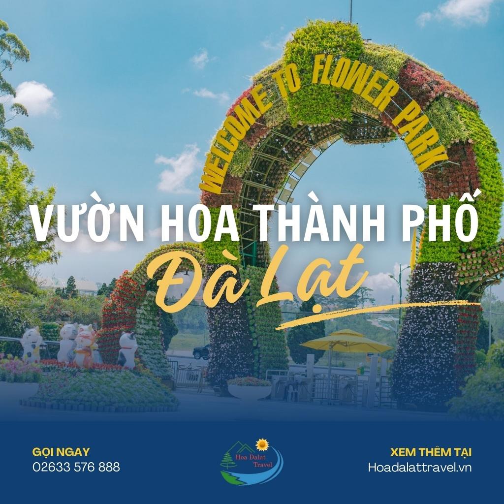 Vườn hoa thành phố Đà Lạt