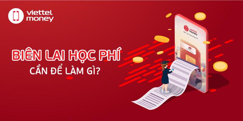 Biên lai đóng tiền học phí