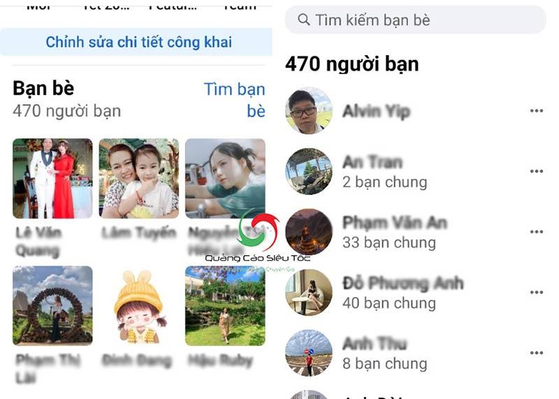 cách hủy kết bạn tất cả trên facebook