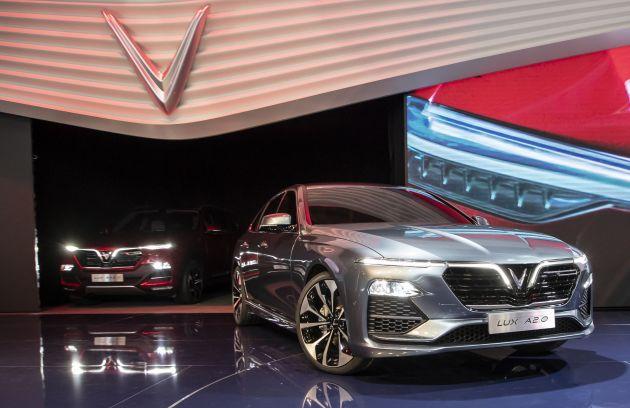 VinFast LUX A2.0 sedan and LUX SA2.0 SUV debut in Paris - BMW-based models to go on sale in June 2019