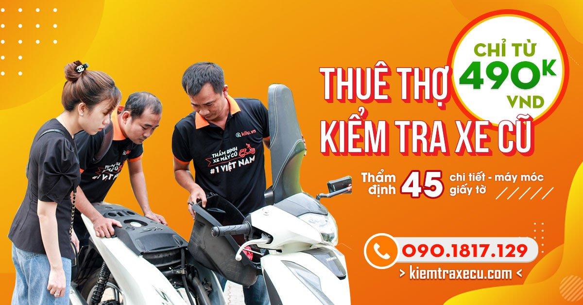 Dịch vụ kiểm tra xe máy cũ, Kensa thẩm định xe cũ