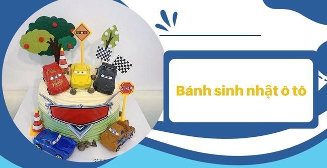 Bánh sinh nhật ô tô