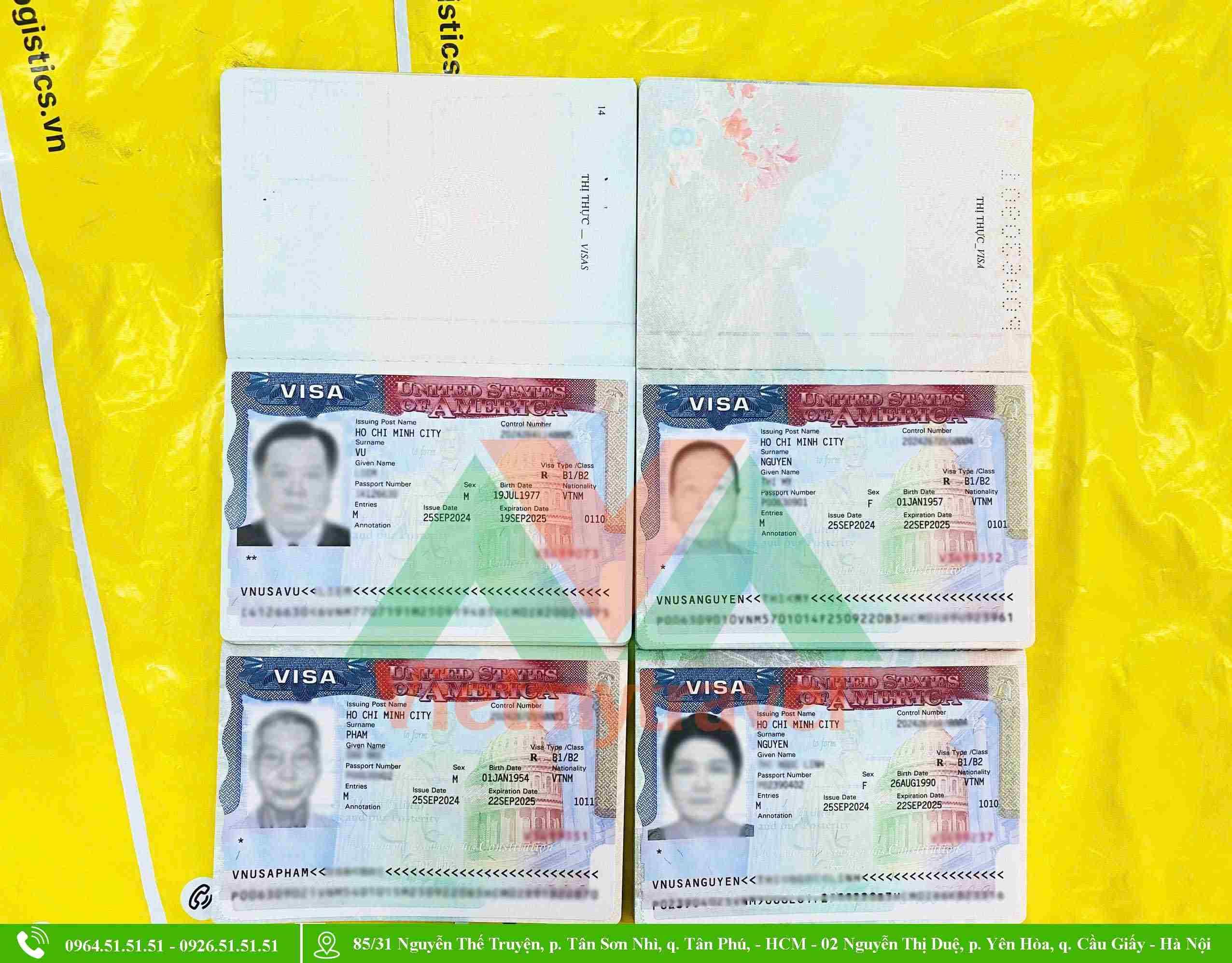 Xin visa du lịch Mỹ giá bao nhiêu?