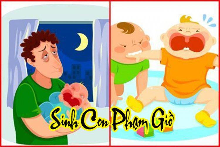 Sinh Con Phạm Giờ, Cách Tính, Tai Họa và Hóa Giải Chi Tiết