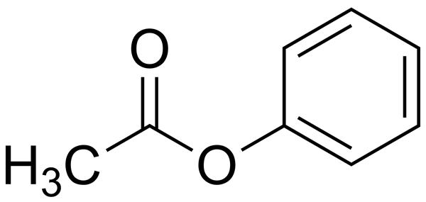 Công thức cấu tạo của chất hữu cơ phenyl axetat